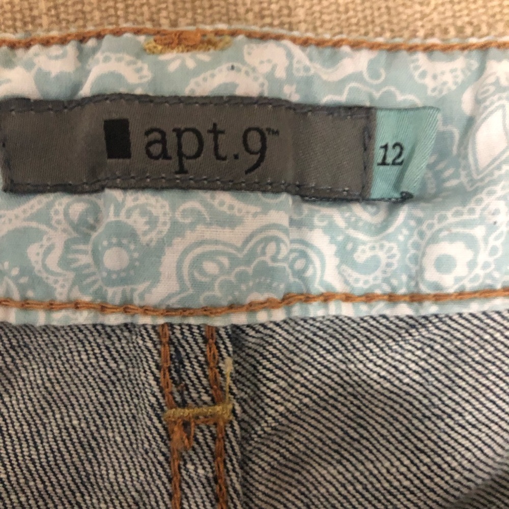 APT 9 Denim Jeans Woman’s Size 12 - Picture 7 of 10